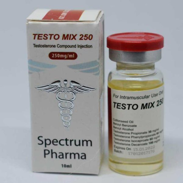 USA Domestic Testo Mix (sustanon) Spectrum Pharma 250mg/ml, 10 ml