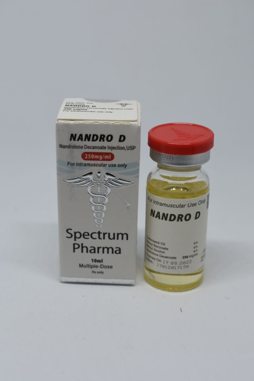 USA Domestic Nandro D Spectrum Pharma 250mg/ml, 10ml