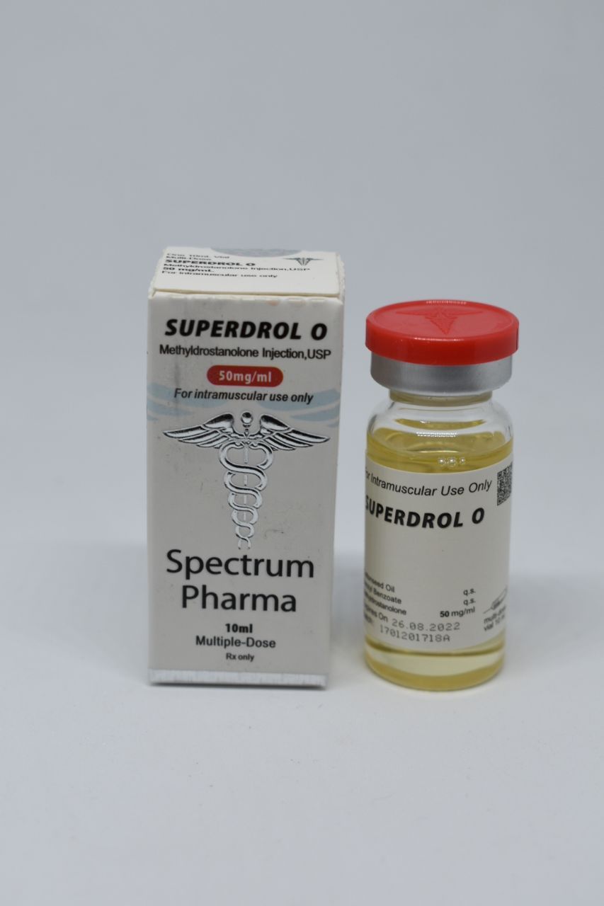 USA Domestic Superdrol Spectrum Pharma 50mg/ml, 10ml