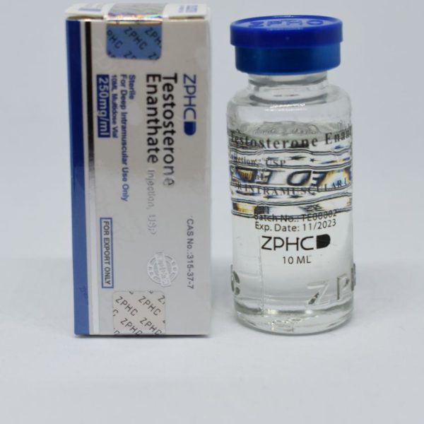 USA Domestic Testosterone Enanthate ZPHC 250mg/ml, 10ml
