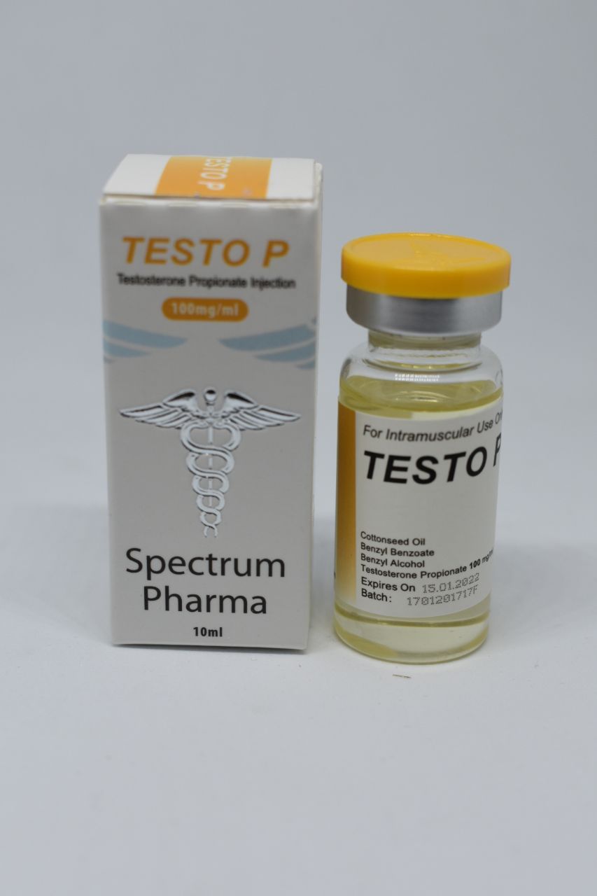 USA DOMESTIC Testo P Spectrum Pharma 100mg/ml, 10ml