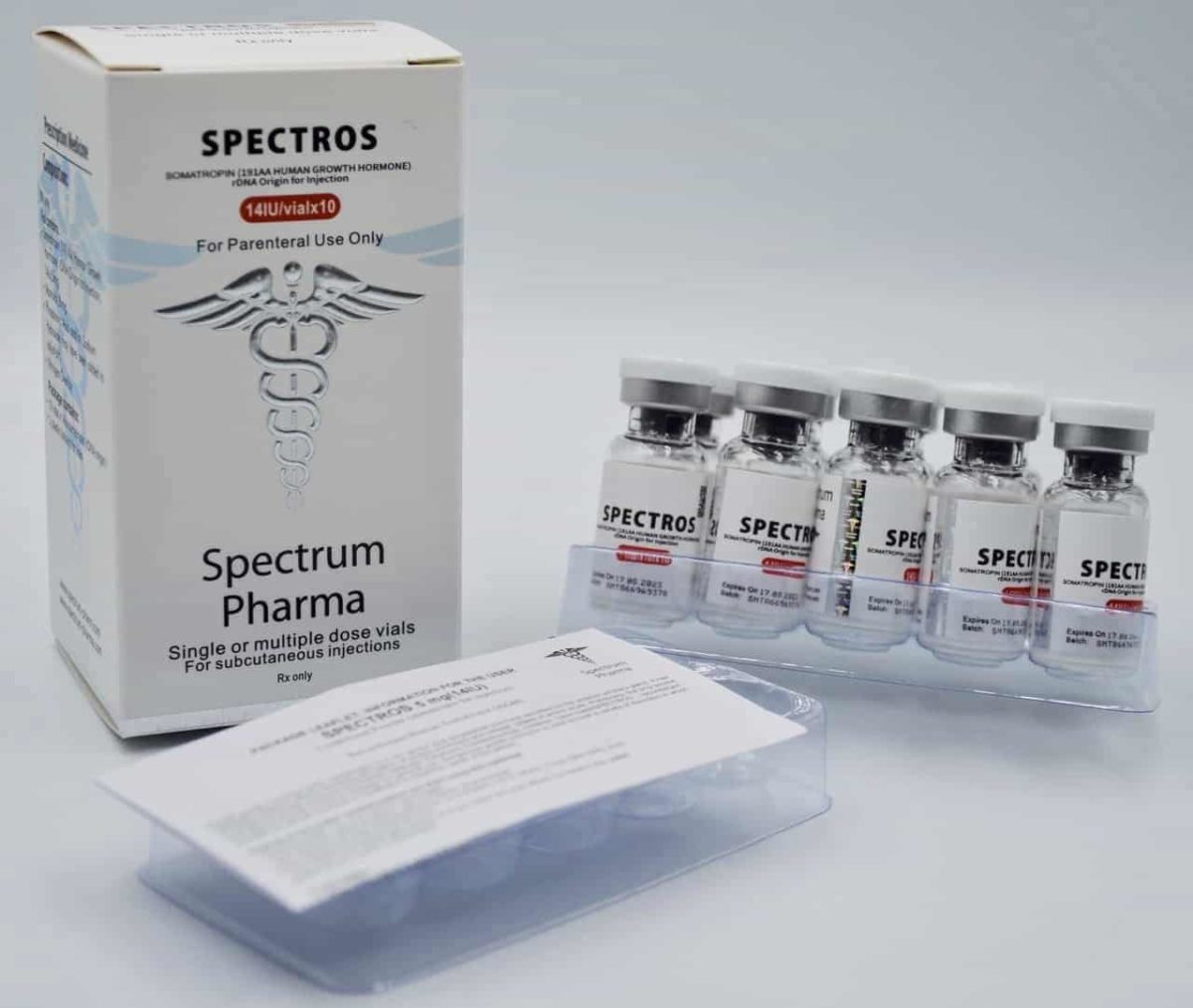 GH SPECTROS Spectrum Pharma 140iu box