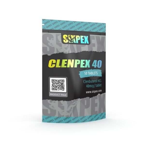 sixpex clenpex (clenbuterol) 50tab